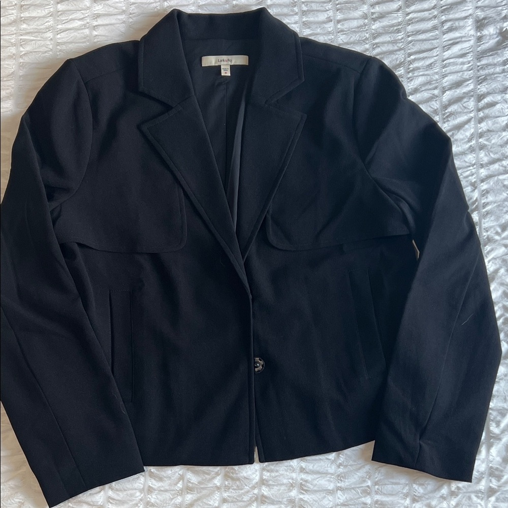 Lark & Ro Black Women's Blazer